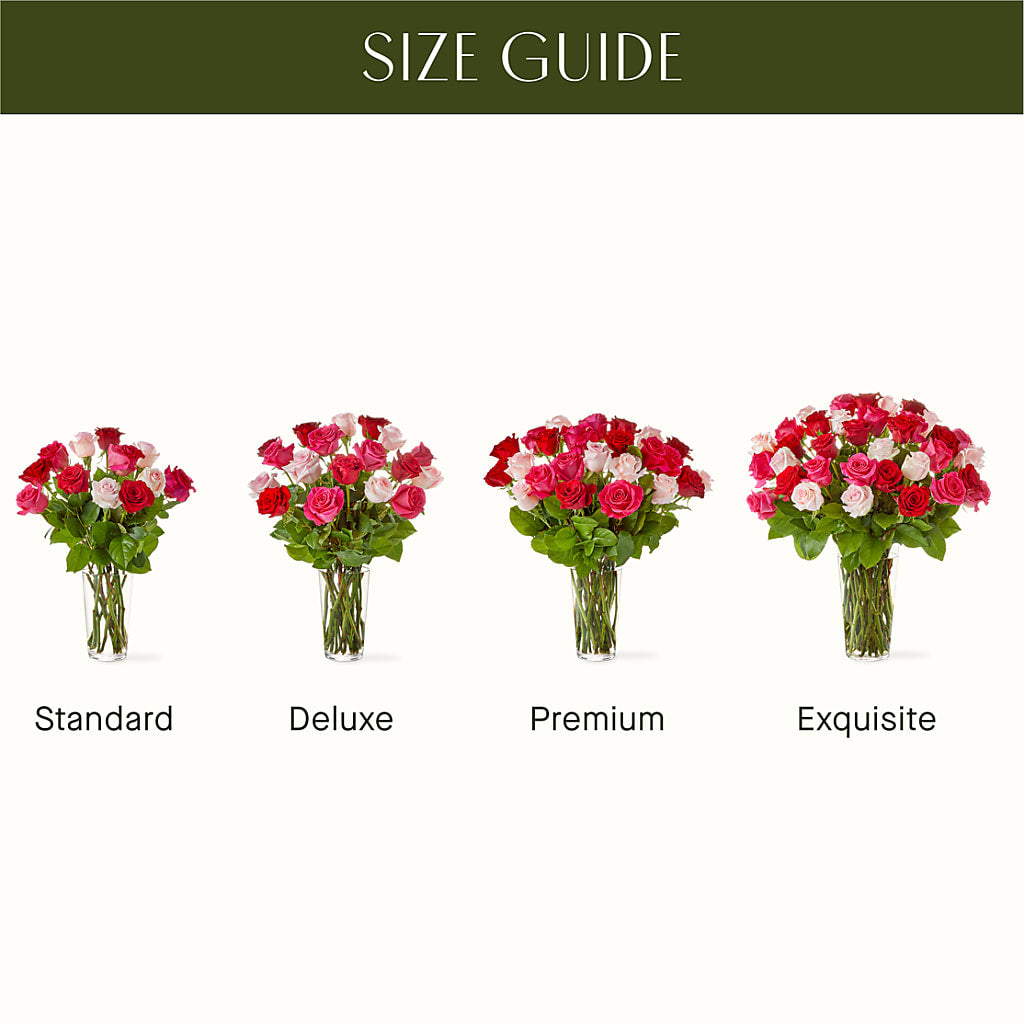 Charming Rose Bouquet –  Forget-me-not Florist, Fort Recovery OH