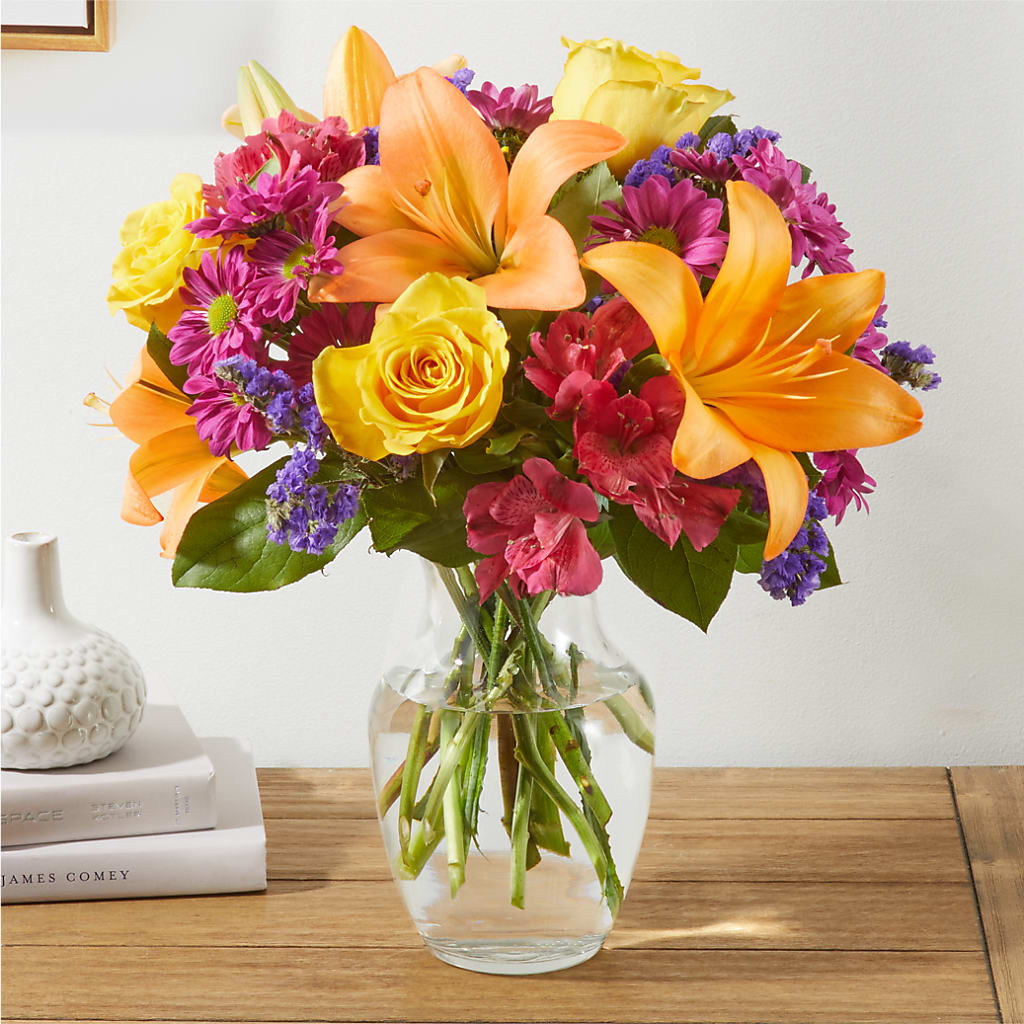 Colorful Visions Bouquet –  Forget-me-not Florist, Fort Recovery OH