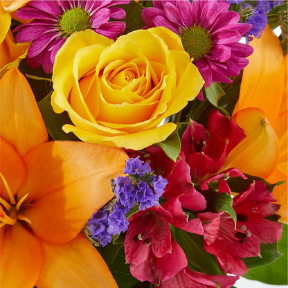 Colorful Visions Bouquet –  Forget-me-not Florist, Fort Recovery OH