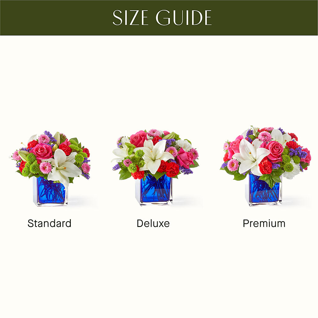 Quality Time Bouquet –  Forget-me-not Florist, Fort Recovery OH