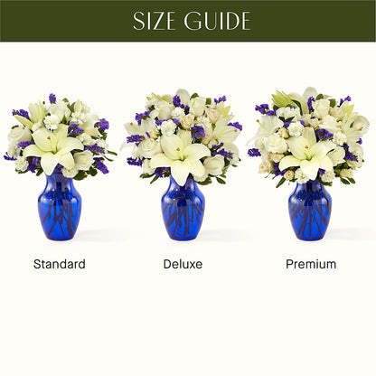 Sapphire Rush Bouquet –  Forget-me-not Florist, Fort Recovery OH