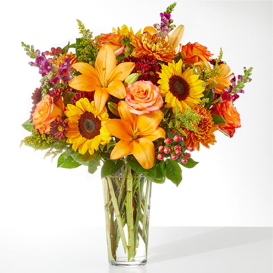 Seasons Change Bouquet –  Forget-me-not Florist, Fort Recovery OH