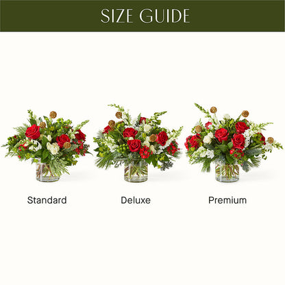 Deck the Halls Bouquet –  Forget-me-not Florist, Fort Recovery OH