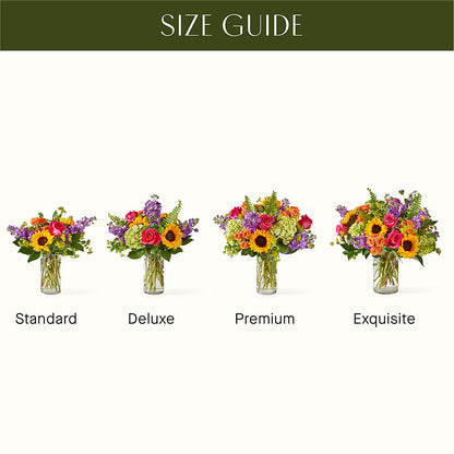 Vibrant Greetings Bouquet –  Forget-me-not Florist, Fort Recovery OH