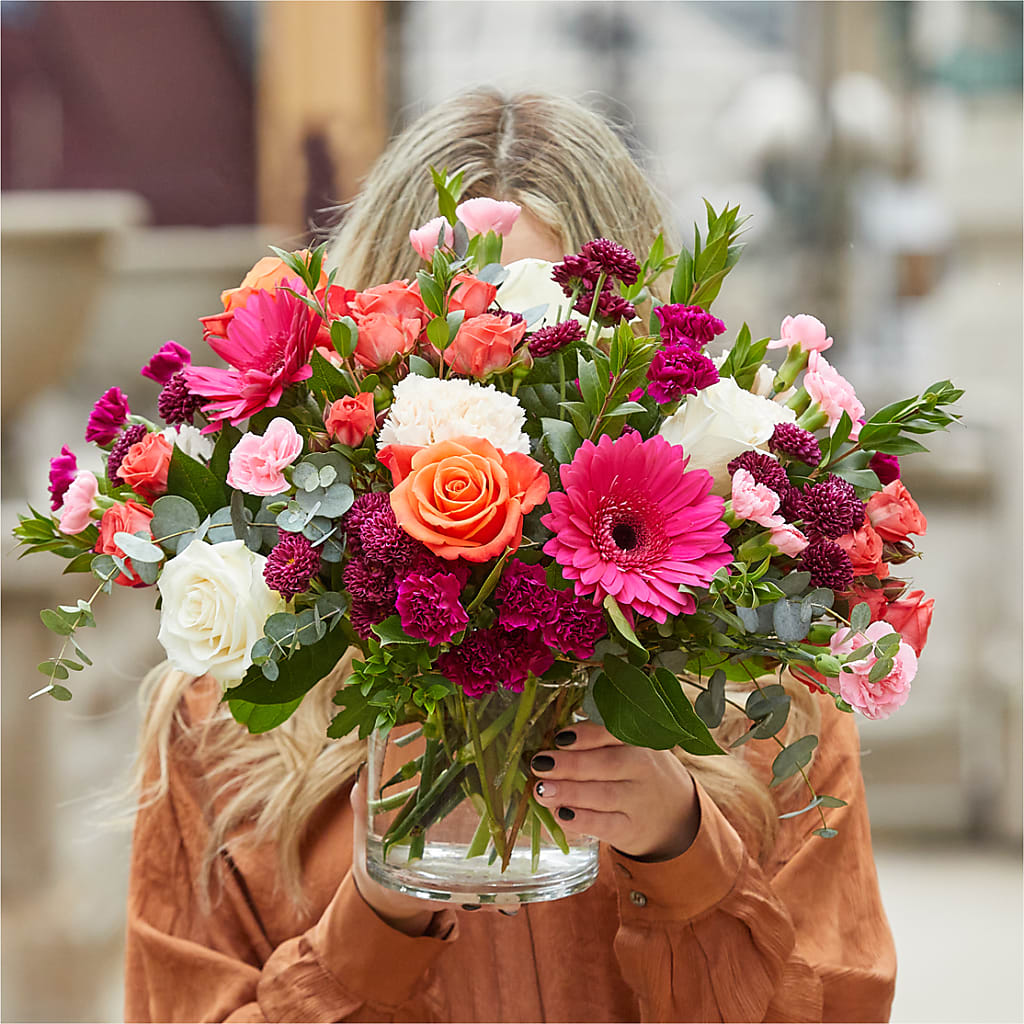 Smell the Roses Bouquet –  Forget-me-not Florist, Fort Recovery OH