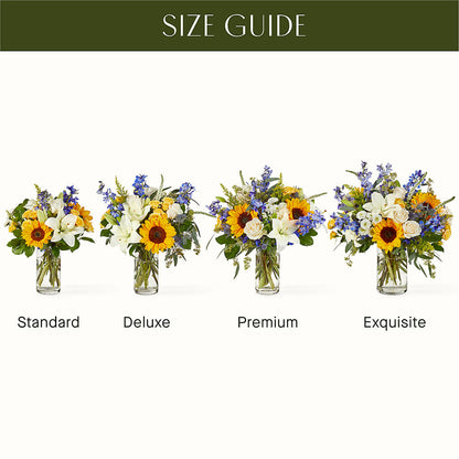 Wonderfully Sunny Bouquet –  Forget-me-not Florist, Fort Recovery OH