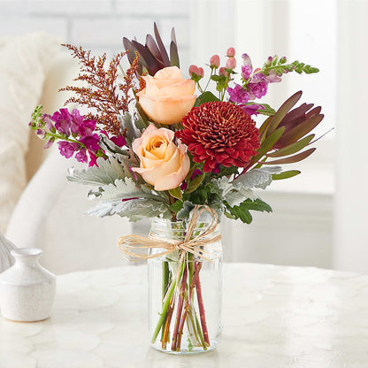 Moody Hues Bouquet –  Forget-me-not Florist, Fort Recovery OH