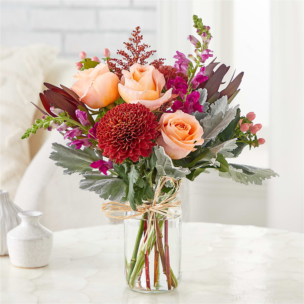 Moody Hues Bouquet –  Forget-me-not Florist, Fort Recovery OH