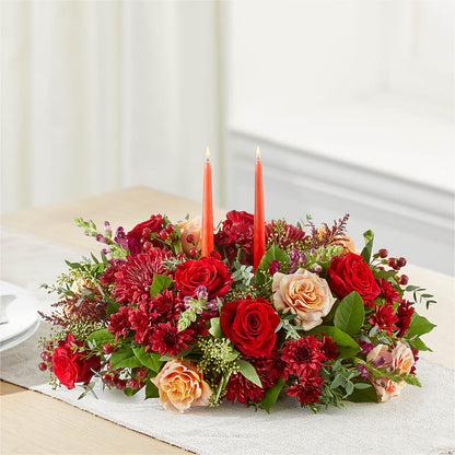 Most Thankful Centerpiece –  Forget-me-not Florist, Fort Recovery OH