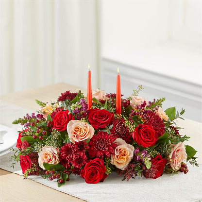 Most Thankful Centerpiece –  Forget-me-not Florist, Fort Recovery OH