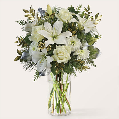 Wintry Mix Bouquet –  Forget-me-not Florist, Fort Recovery OH