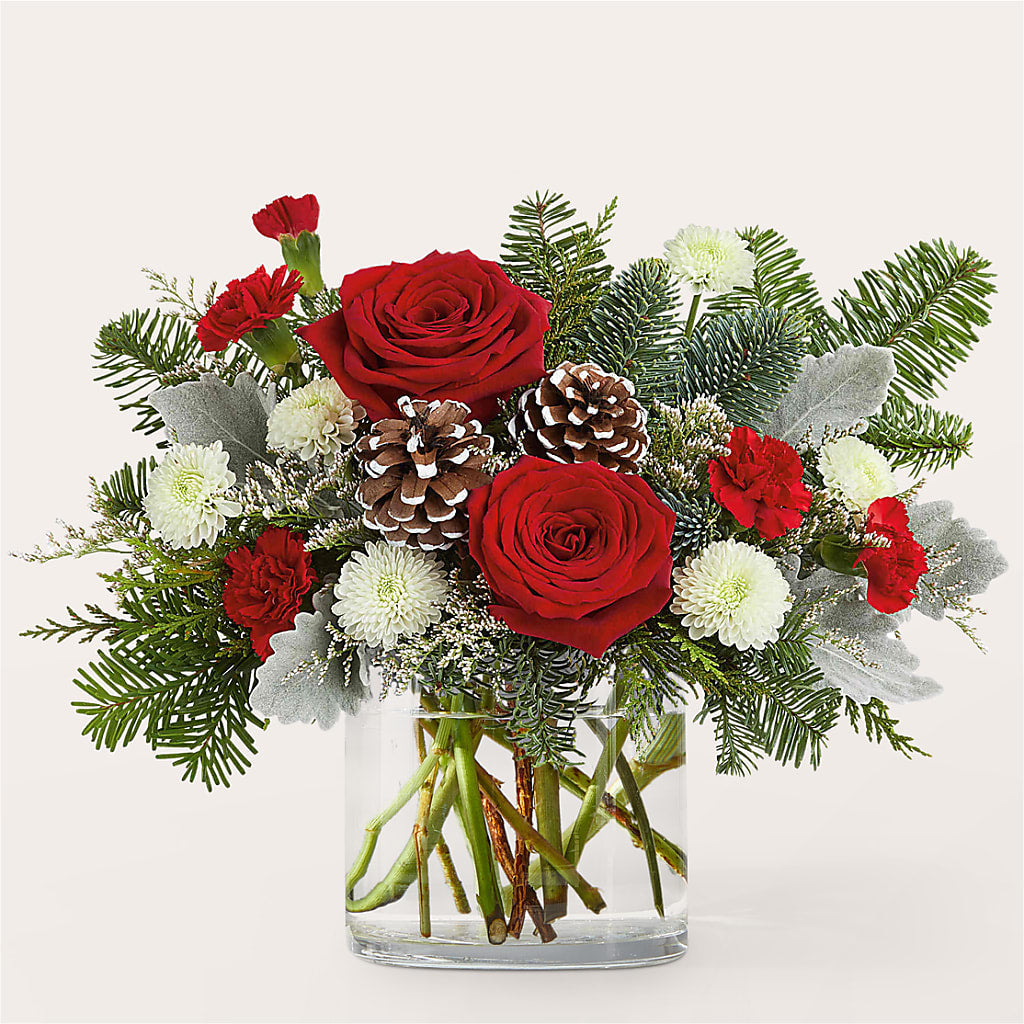 Yule Cheer Bouquet –  Forget-me-not Florist, Fort Recovery OH