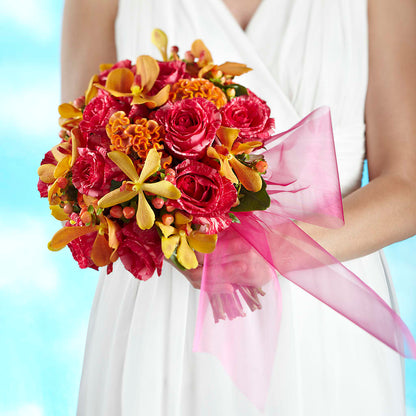 Brilliant Shades of Love Bouquet –  Forget-me-not Florist, Fort Recovery OH