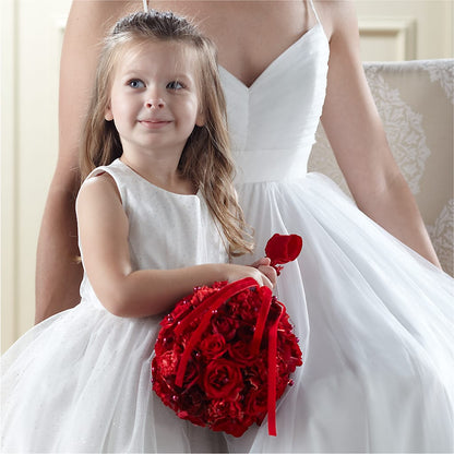 Pure at Heart Flower Girl Arrangement –  Forget-me-not Florist, Fort Recovery OH